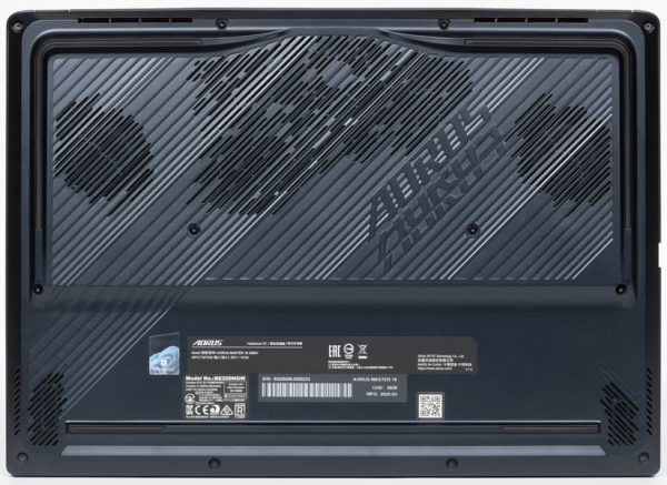 Обзор игрового ноутбука Gigabyte Aorus Master 16 AM6H Обзор игрового ноутбука Gigabyte Aorus Master 16 AM6H