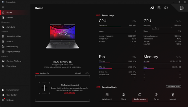 Обзор игрового ноутбука Asus ROG Strix G16 G615LW-S5080