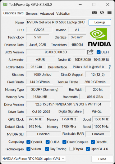 Обзор игрового ноутбука Asus ROG Strix G16 G615LW-S5080