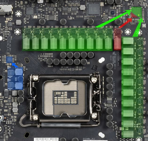 Обзор материнской платы Asus ROG Maximus Z790 Hero BTF на чипсете Intel Z790 с разъемами на обратной стороне текстолита