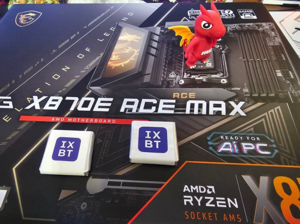 Обзор флагманской материнской платы MSI MEG X870E Ace Max на чипсете AMD X870E