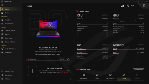 Обзор игрового ноутбука Asus ROG Strix Scar G835LWG с Intel Core Ultra 9 290HX и Nvidia GeForce RTX 5080 Laptop Обзор игрового ноутбука Asus ROG Strix Scar G835LWG с Intel Core Ultra 9 290HX и Nvidia GeForce RTX 5080 Laptop