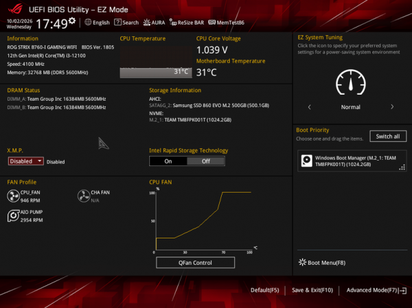 Обзор материнской платы Asus ROG Strix B760-I Gaming WiFi форм-фактора Mini-ITX