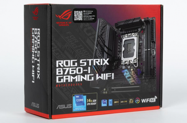 Обзор материнской платы Asus ROG Strix B760-I Gaming WiFi форм-фактора Mini-ITX